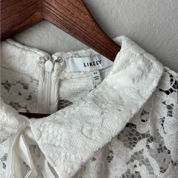 NEW NWT Likely Randy Dress White Lace - Picture 5 of 7